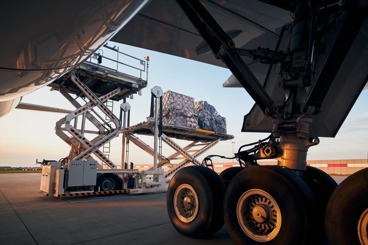 Loading of cargo for air freight